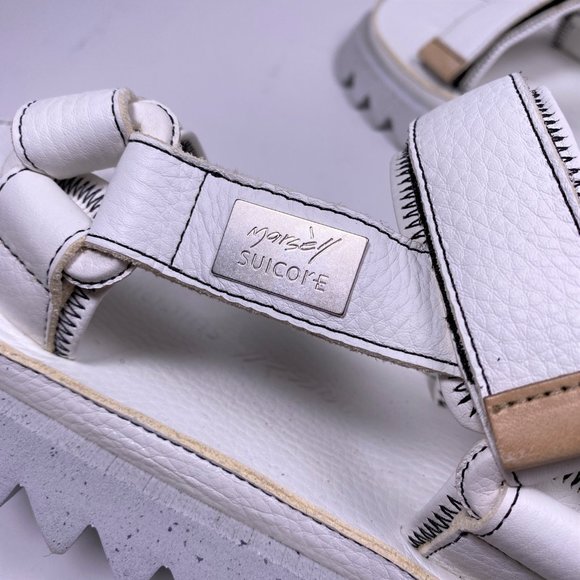 MARSELL x SUICOKE White 'Depa' Sandals size 38 NWB - Picture 7 of 8